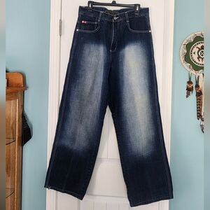 Vintage SouthPole Men's Blue Jeans